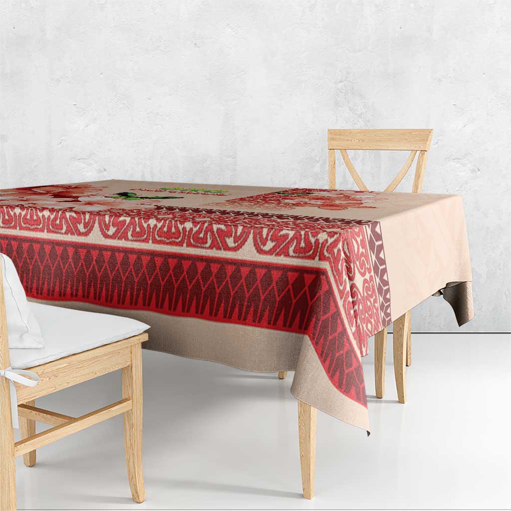Papua New Guinea Oro Province Tablecloth Oro Birdwing Butterfly LT05 - Polynesian Pride