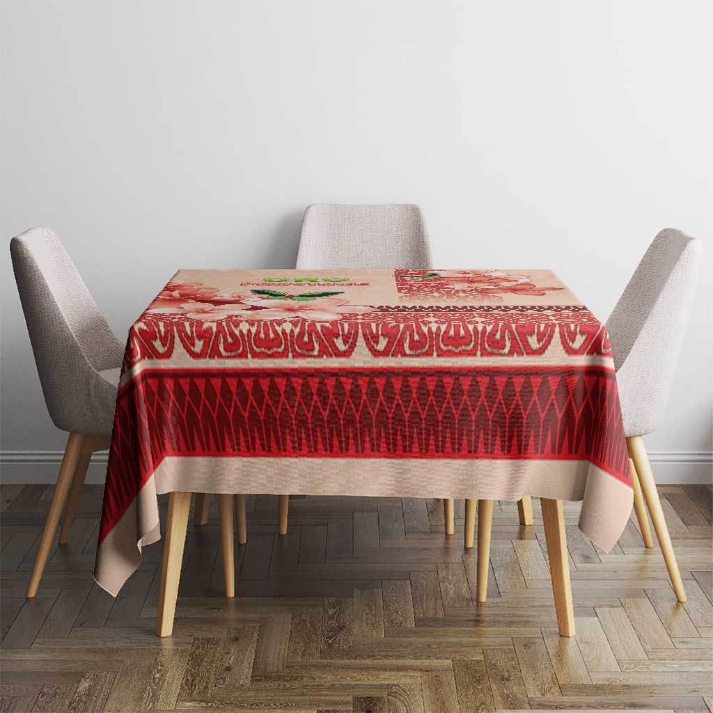 Papua New Guinea Oro Province Tablecloth Oro Birdwing Butterfly LT05 - Polynesian Pride