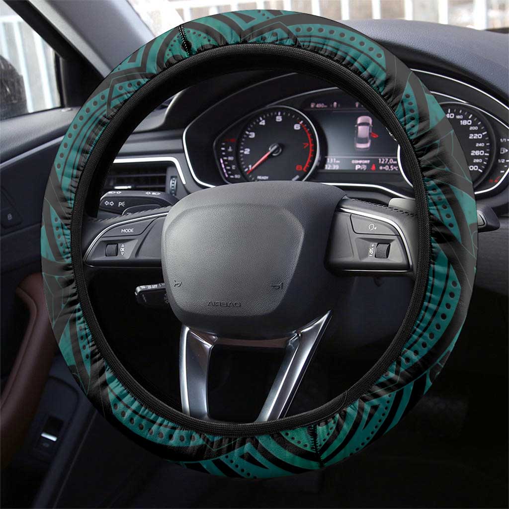 New Zealand Waka Racing Steering Wheel Cover Maori Warriors LT05 - Polynesian Pride