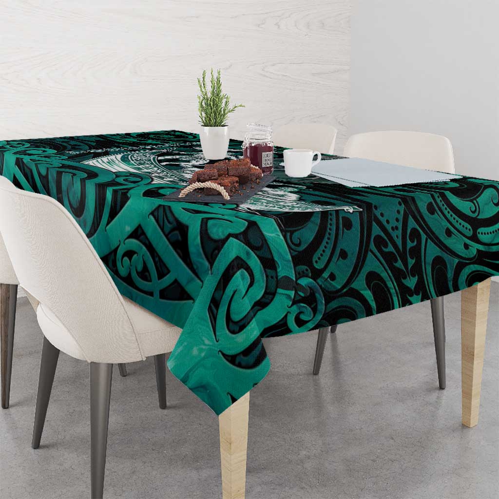 New Zealand Waka Racing Tablecloth Maori Warriors LT05 - Polynesian Pride