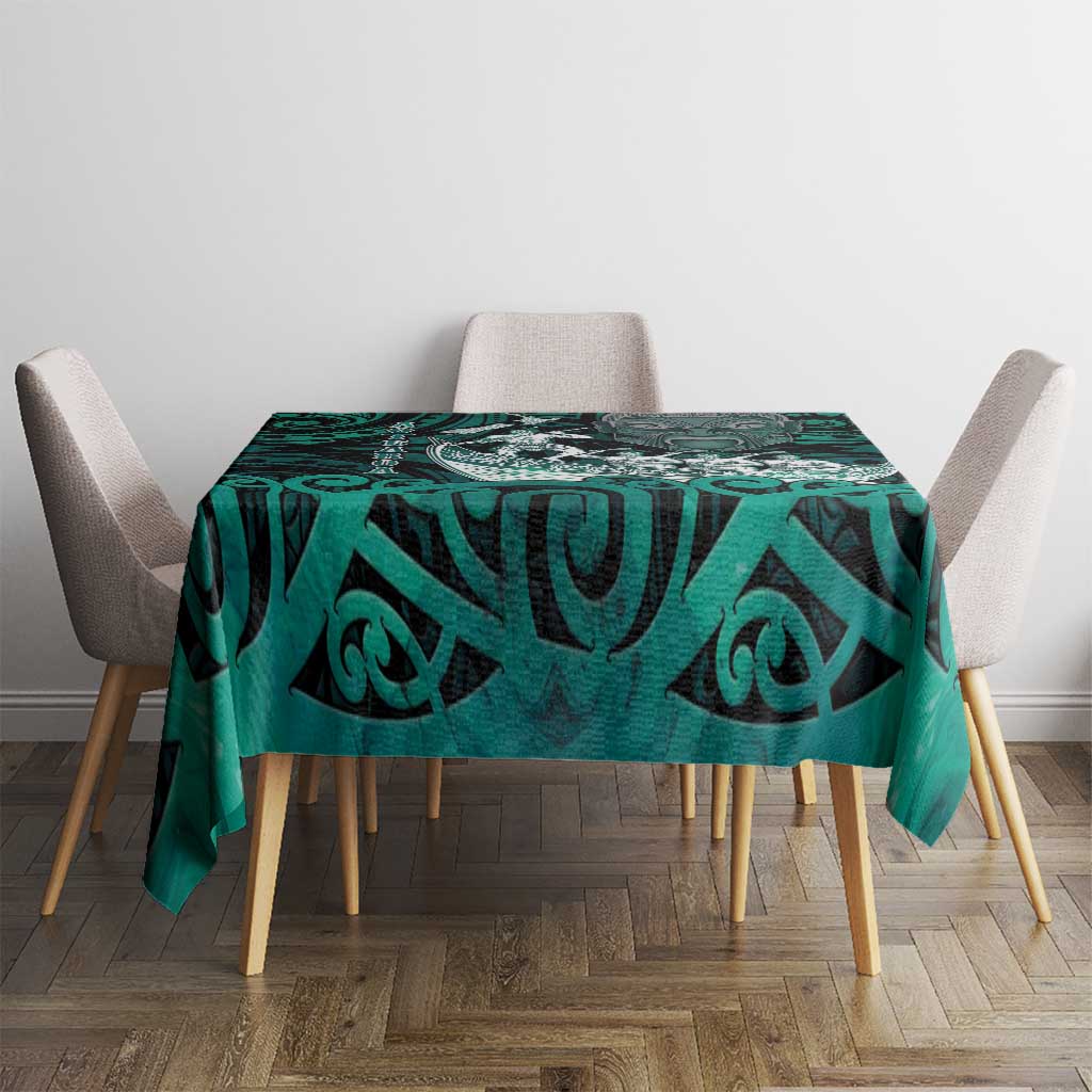 New Zealand Waka Racing Tablecloth Maori Warriors LT05 - Polynesian Pride