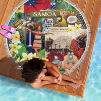 Samoa Culture Beach Blanket Embracing The Spirit LT05 - Polynesian Pride
