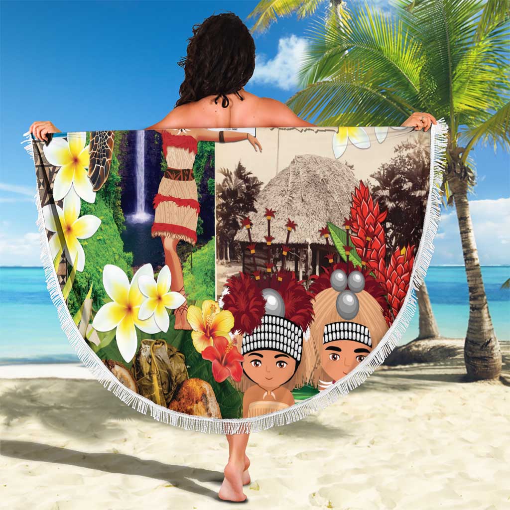 Samoa Culture Beach Blanket Embracing The Spirit LT05 - Polynesian Pride