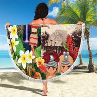 Samoa Culture Beach Blanket Embracing The Spirit LT05 - Polynesian Pride