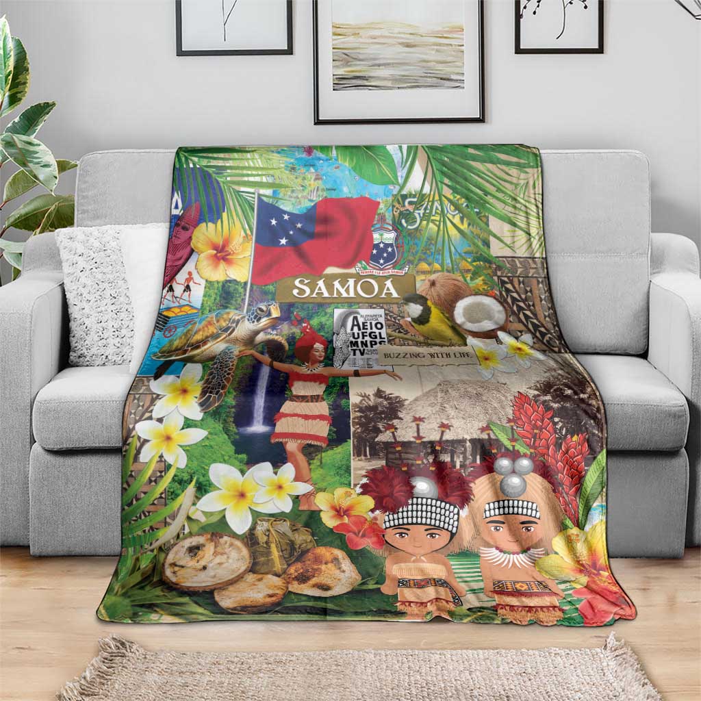 Samoa Culture Blanket Embracing The Spirit LT05 - Polynesian Pride