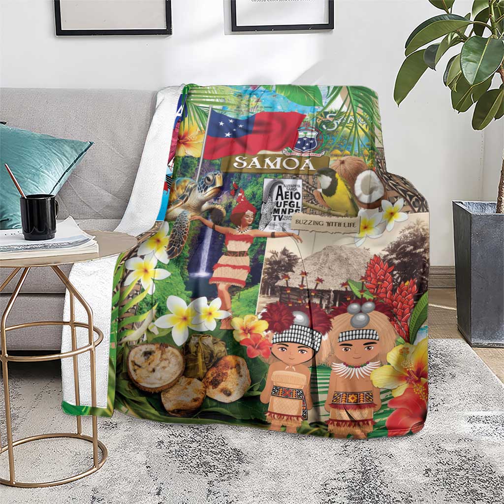 Samoa Culture Blanket Embracing The Spirit LT05 - Polynesian Pride