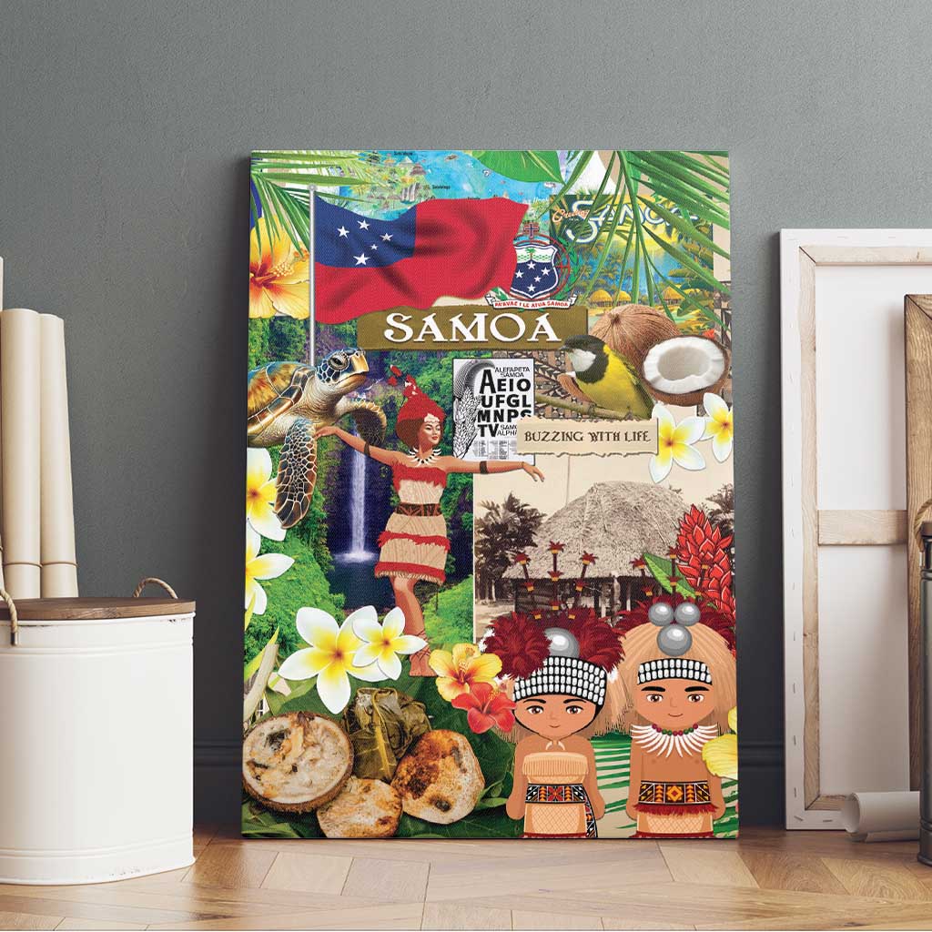 Samoa Culture Canvas Wall Art Embracing The Spirit LT05 - Polynesian Pride