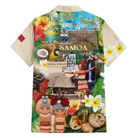 Samoa Culture Family Matching Long Sleeve Bodycon Dress and Hawaiian Shirt Embracing The Spirit