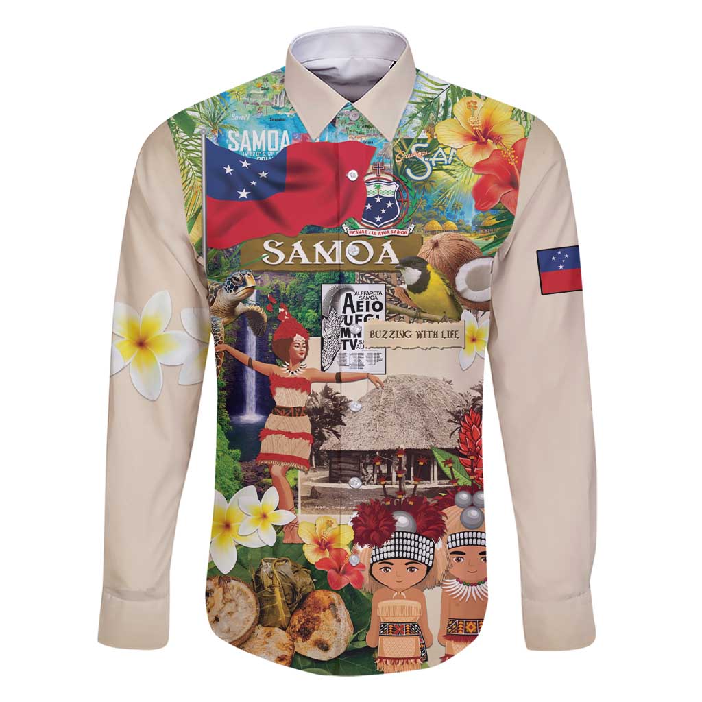Samoa Culture Family Matching Short Sleeve Bodycon Dress and Hawaiian Shirt Embracing The Spirit