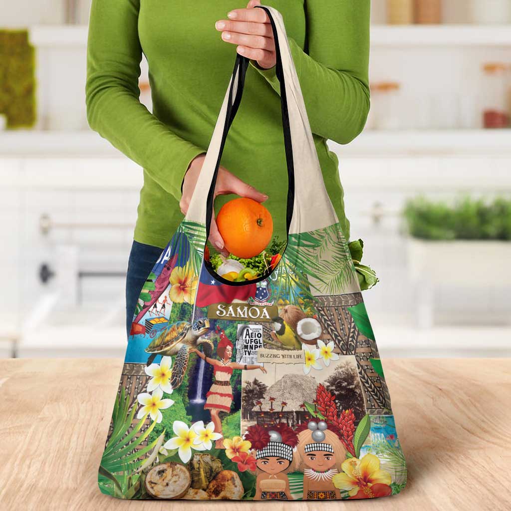 Samoa Culture Grocery Bag Embracing The Spirit LT05 - Polynesian Pride