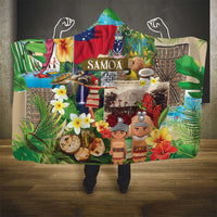 Samoa Culture Hooded Blanket Embracing The Spirit LT05 - Polynesian Pride