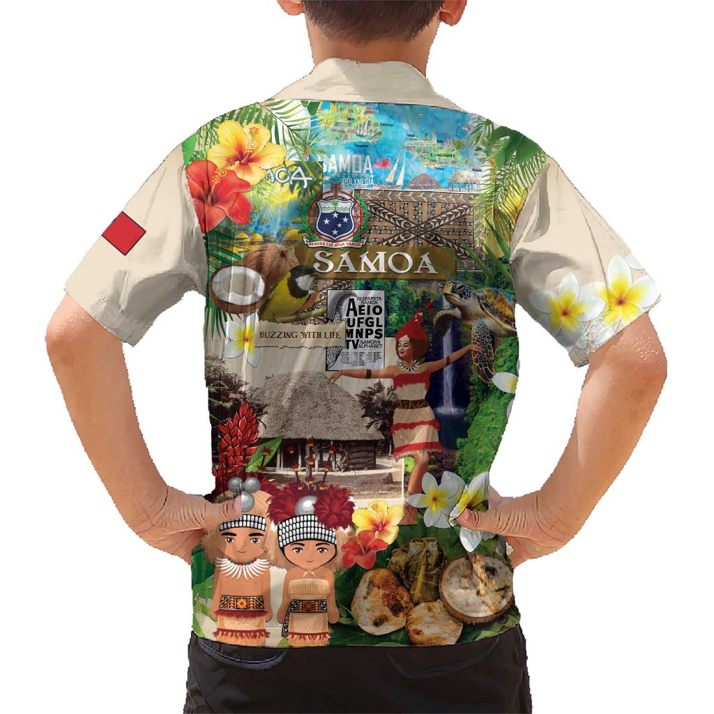 Samoa Culture Kid Hawaiian Shirt Embracing The Spirit LT05 - Polynesian Pride