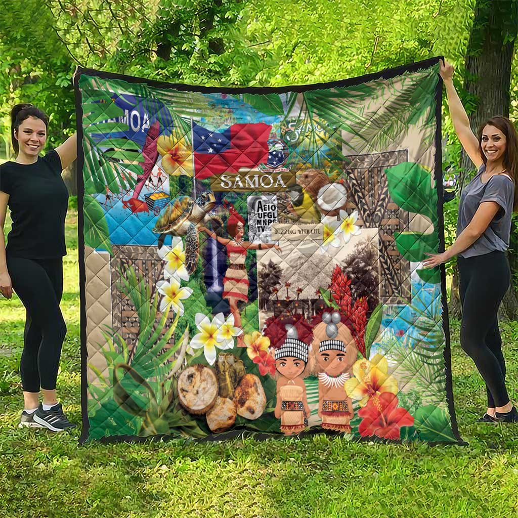 Samoa Culture Quilt Embracing The Spirit