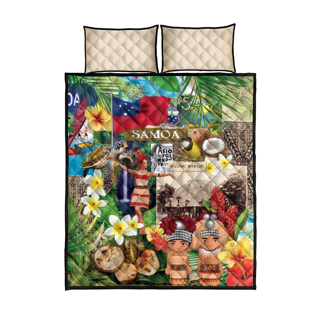Samoa Culture Quilt Bed Set Embracing The Spirit LT05 - Polynesian Pride