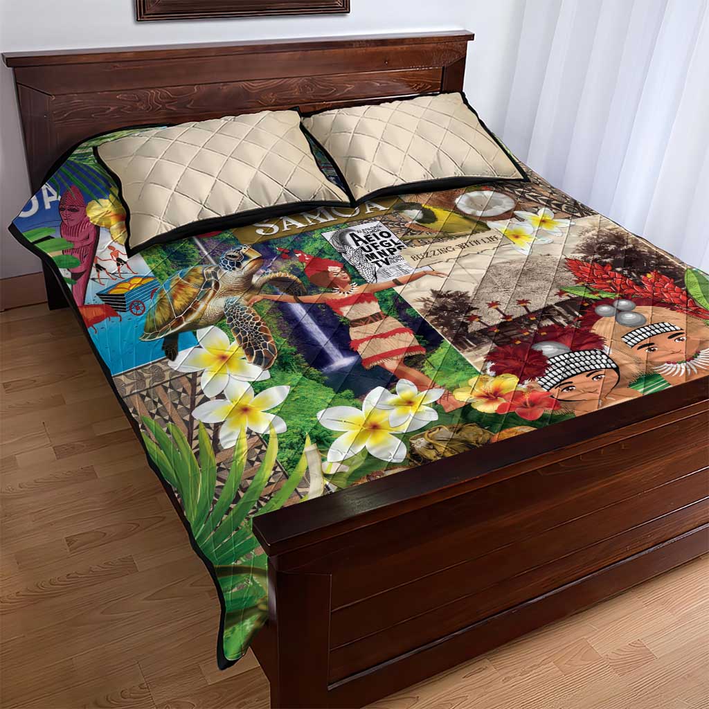 Samoa Culture Quilt Bed Set Embracing The Spirit LT05 - Polynesian Pride