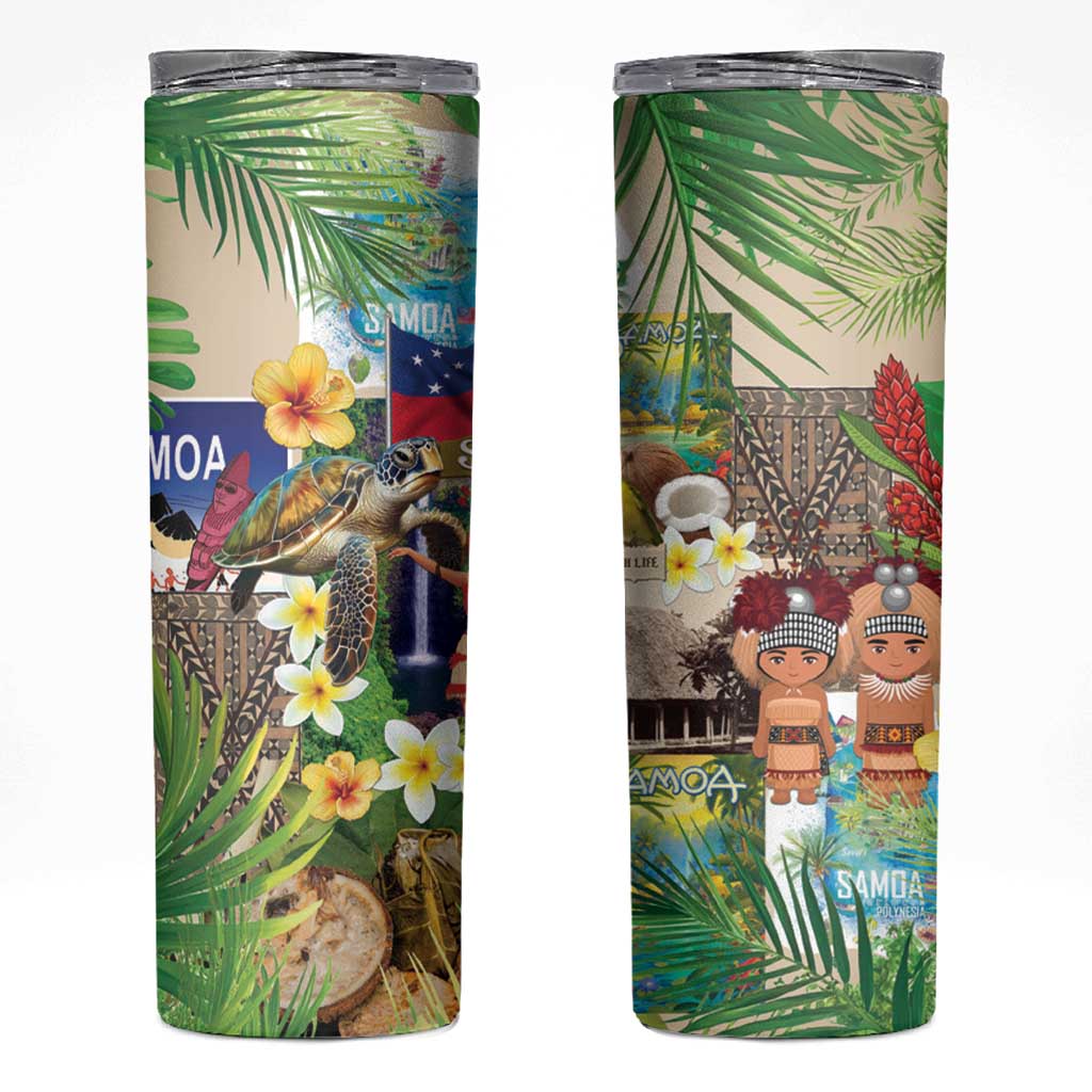 Samoa Culture Skinny Tumbler Embracing The Spirit