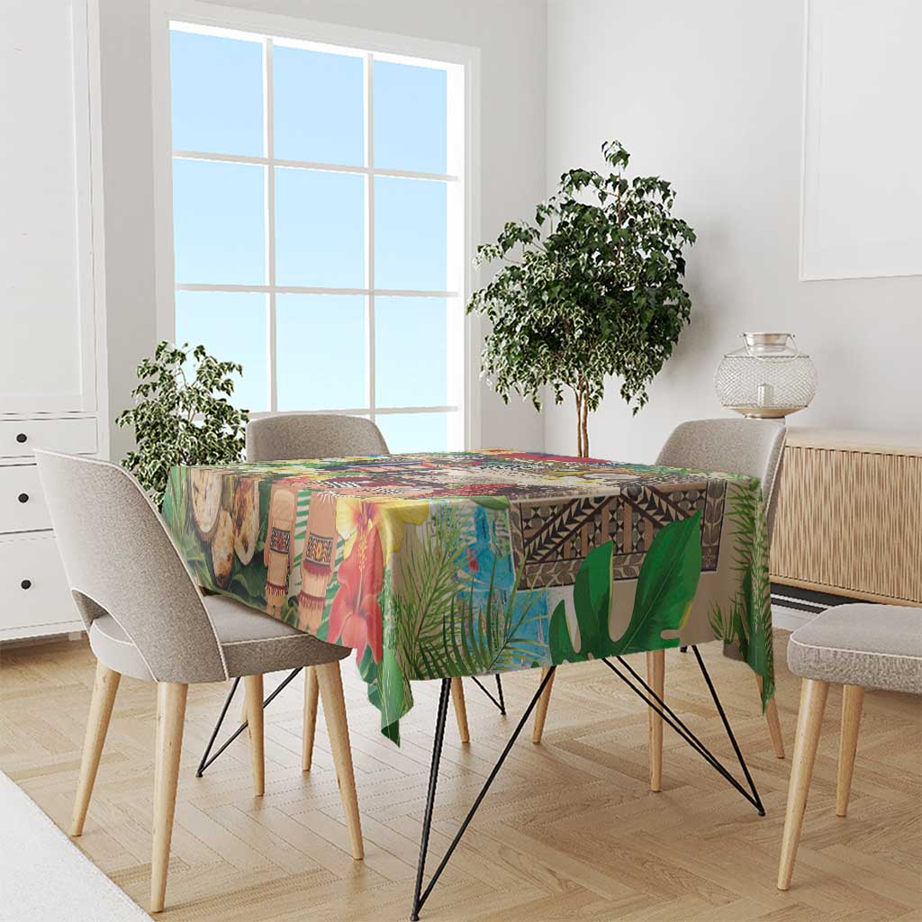 Samoa Culture Tablecloth Embracing The Spirit LT05 - Polynesian Pride