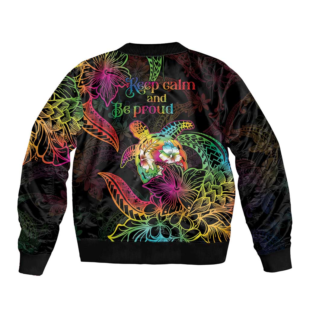 Hawaii Pride Bomber Jacket Aloha Is Aloha