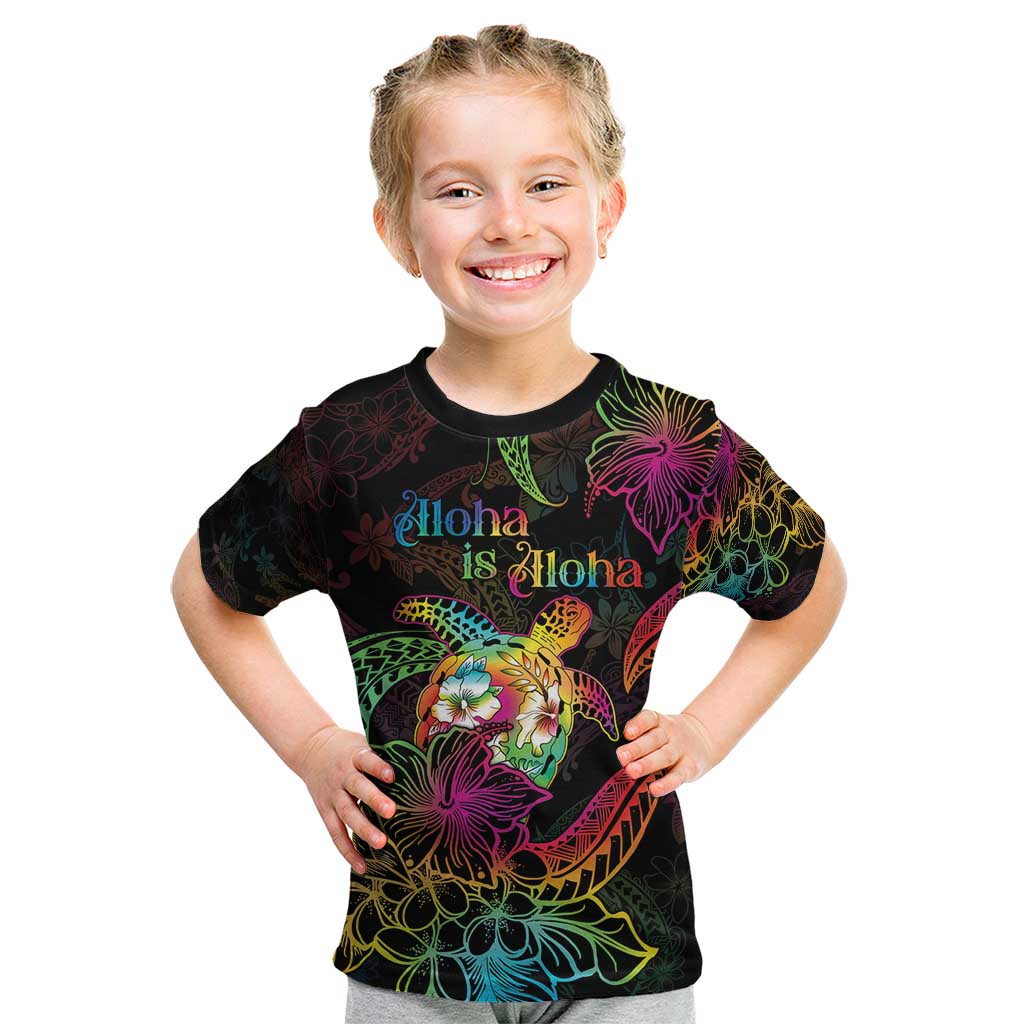 Hawaii Pride Kid T Shirt Aloha Is Aloha