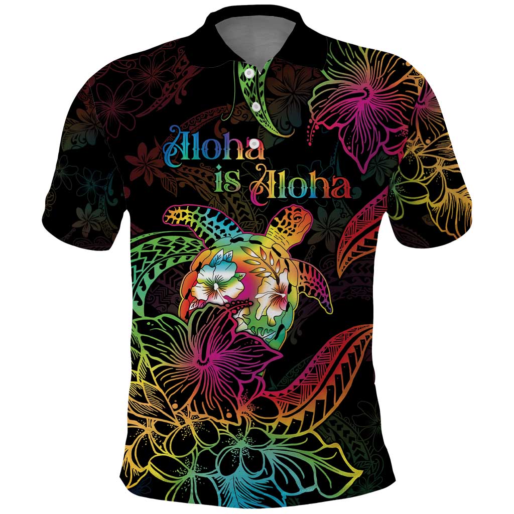 Hawaii Pride Polo Shirt Aloha Is Aloha