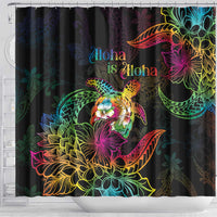 Hawaii Pride Shower Curtain Aloha Is Aloha