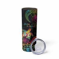 Hawaii Pride Skinny Tumbler Aloha Is Aloha