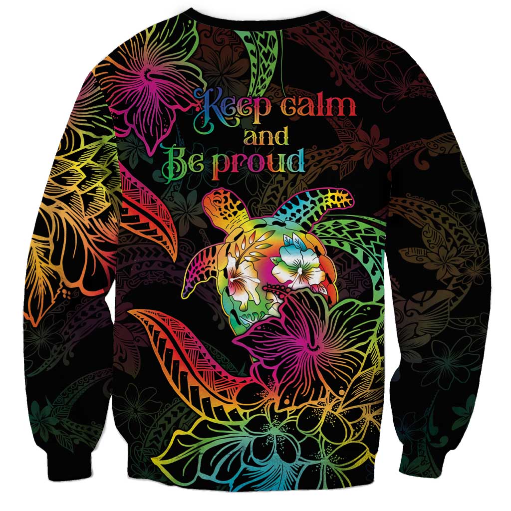 Hawaii Pride Sweatshirt Aloha Is Aloha LT05 - Polynesian Pride