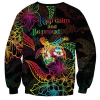Hawaii Pride Sweatshirt Aloha Is Aloha LT05 - Polynesian Pride
