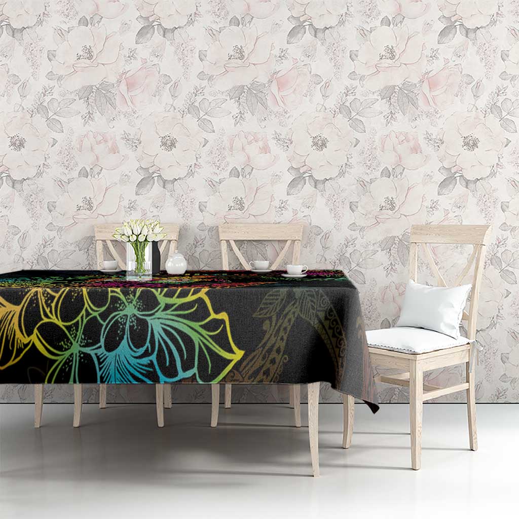 Hawaii Pride Tablecloth Aloha Is Aloha LT05 - Polynesian Pride