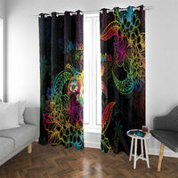 Hawaii Pride Window Curtain Aloha Is Aloha LT05 With Grommets Colorful - Polynesian Pride