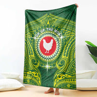 American Samoa Manua Cession Day Blanket Up Up The Moa