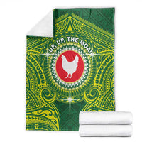 American Samoa Manua Cession Day Blanket Up Up The Moa