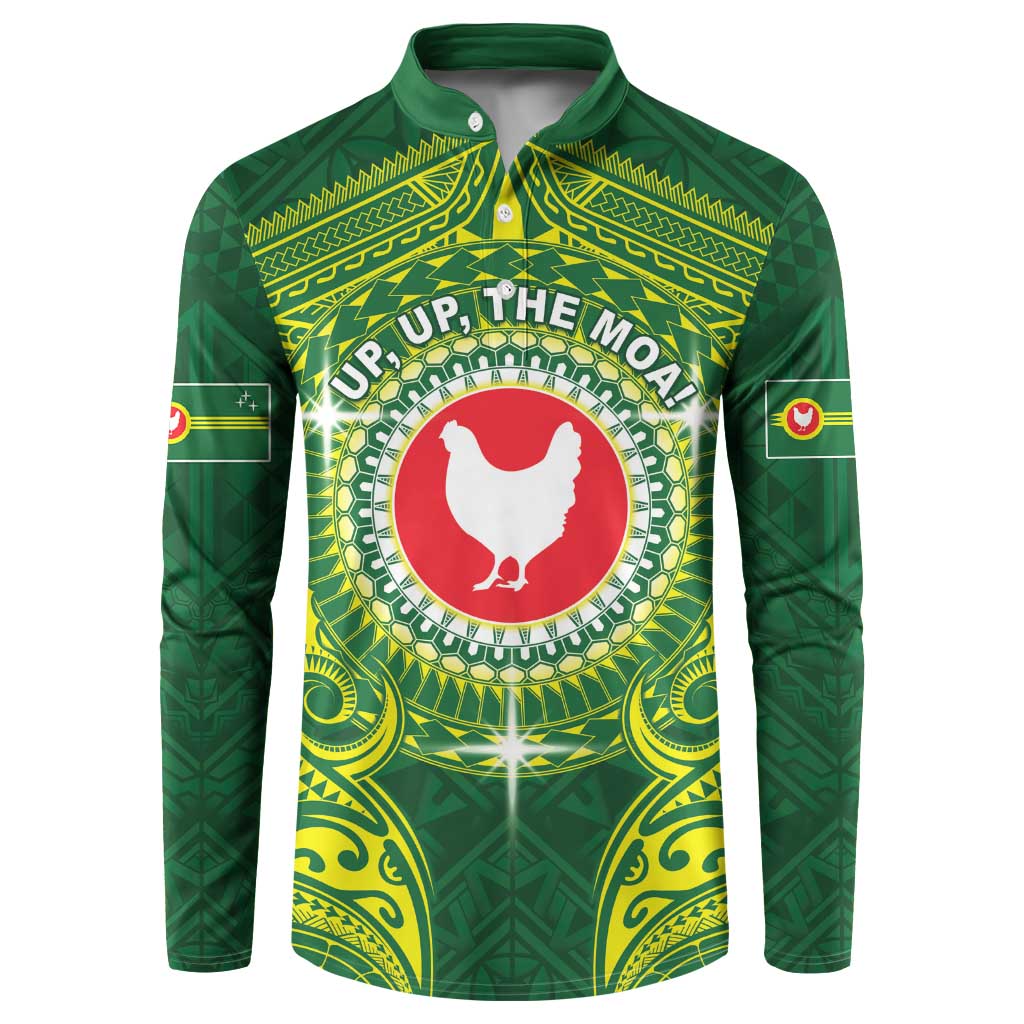 Personalized American Samoa Manua Cession Day Button Sweatshirt Up Up The Moa