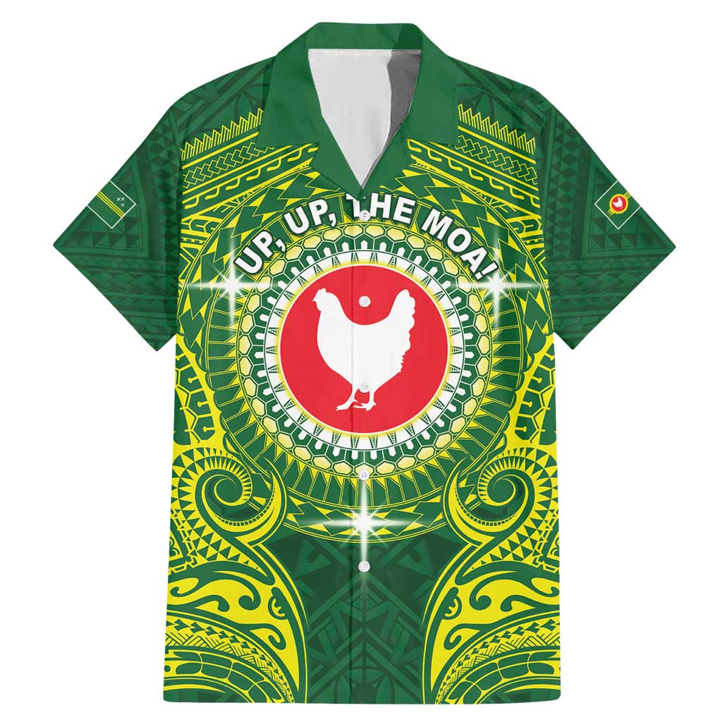 Personalized American Samoa Manua Cession Day Family Matching Mermaid Dress and Hawaiian Shirt Up Up The Moa