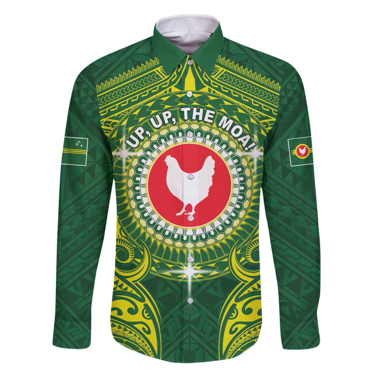 Personalized American Samoa Manua Cession Day Family Matching Off The Shoulder Long Sleeve Dress and Hawaiian Shirt Up Up The Moa