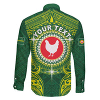 Personalized American Samoa Manua Cession Day Family Matching Tank Maxi Dress and Hawaiian Shirt Up Up The Moa