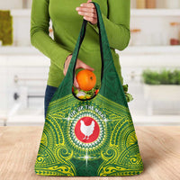 American Samoa Manua Cession Day Grocery Bag Up Up The Moa