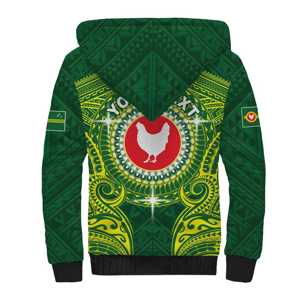 Personalized American Samoa Manua Cession Day Sherpa Hoodie Up Up The Moa LT05 - Polynesian Pride