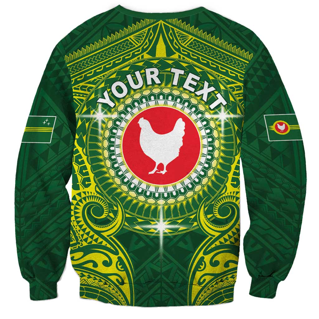 Personalized American Samoa Manua Cession Day Sweatshirt Up Up The Moa