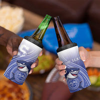 Personalized Samoana High School 4 in 1 Can Cooler Tumbler Polynesian Tribal Shark LT05 - Polynesian Pride