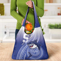 Samoana High School Grocery Bag Polynesian Tribal Shark LT05 - Polynesian Pride