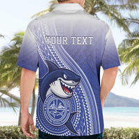 Personalized Samoana High School Hawaiian Shirt Polynesian Tribal Shark LT05 - Polynesian Pride