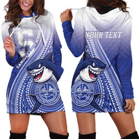 Personalized Samoana High School Hoodie Dress Polynesian Tribal Shark LT05 - Polynesian Pride