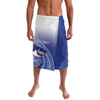 Personalized Samoana High School Lavalava Polynesian Tribal Shark