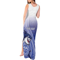 Personalized Samoana High School Tank Maxi Dress Polynesian Tribal Shark LT05 - Polynesian Pride