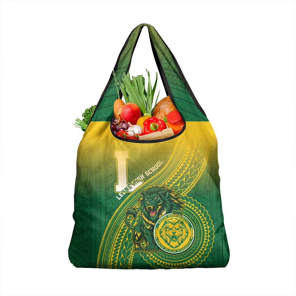 Leone High School Grocery Bag Leone Lion LT05 1-pack One Size Green - Polynesian Pride