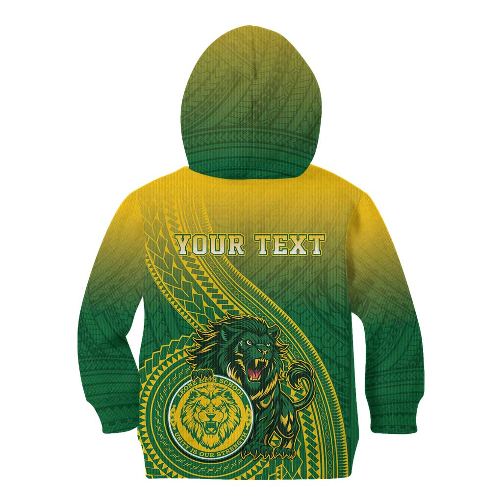 Personalized Leone High School Kid Hoodie Leone Lion