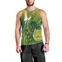 Personalized Leone High School Men Tank Top Leone Lion LT05 - Polynesian Pride