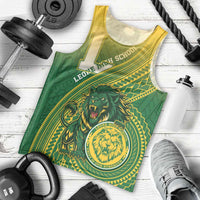 Personalized Leone High School Men Tank Top Leone Lion LT05 - Polynesian Pride