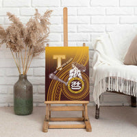 Tafuna High School Canvas Wall Art Polynesian Warrior LT05 - Polynesian Pride